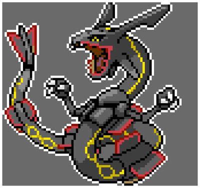 shiny rayquaza sprite.
